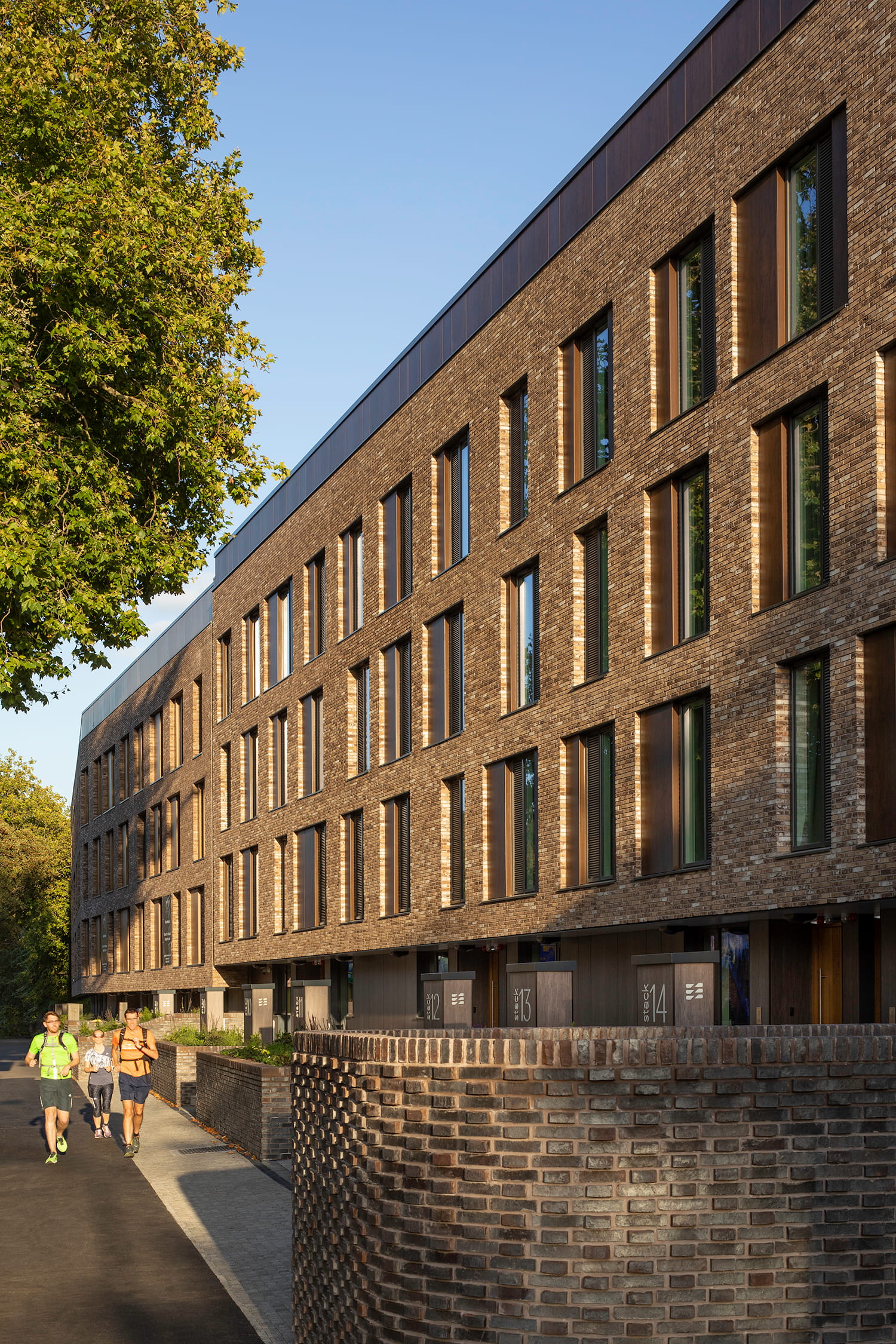 Graystacks brick façade